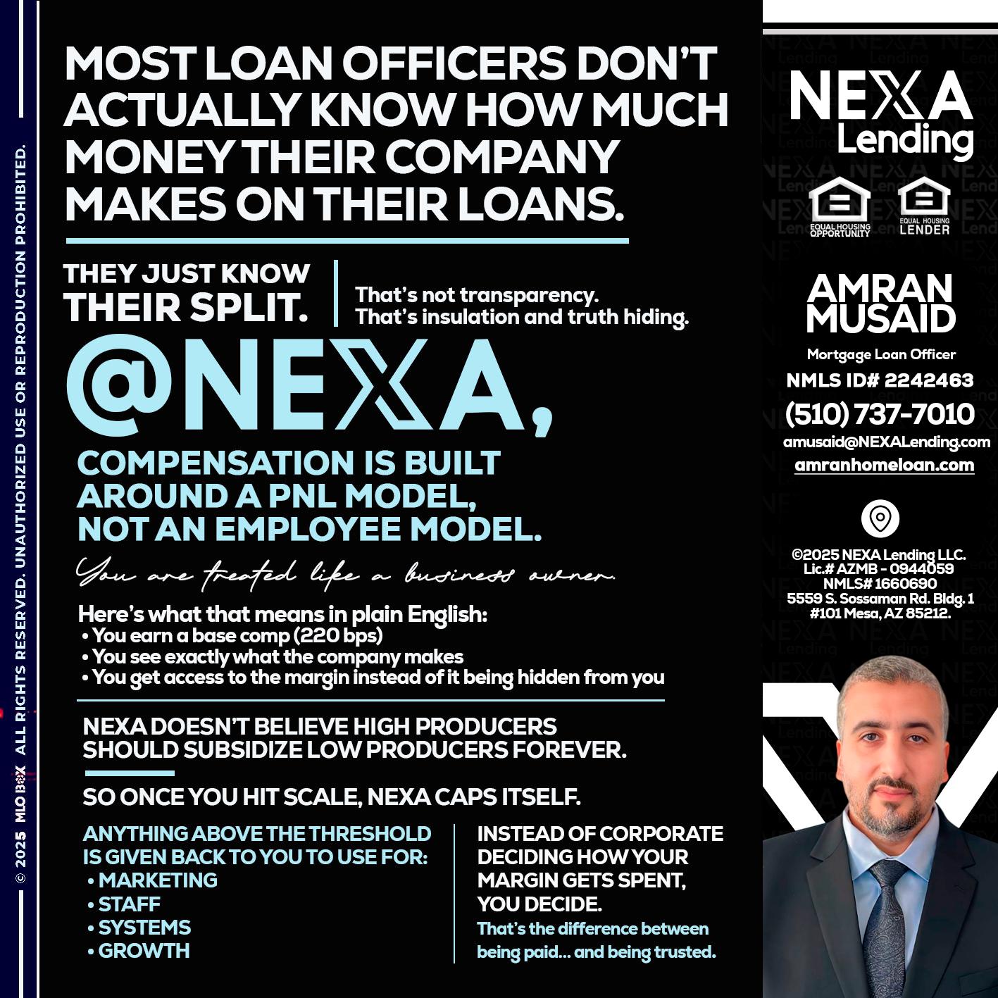 @NEXA - Amran Musaid -Mortgage Loan Officer