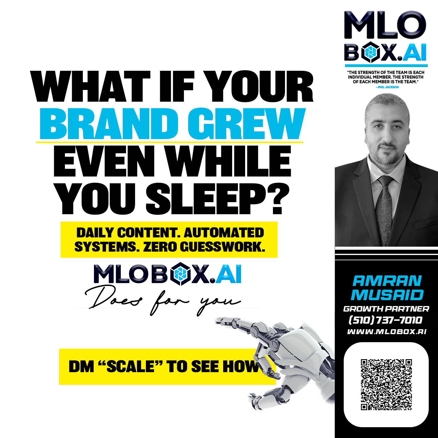 WHAT IF YOUR BRAND GREW - Amran Musaid -Mortgage Loan Officer