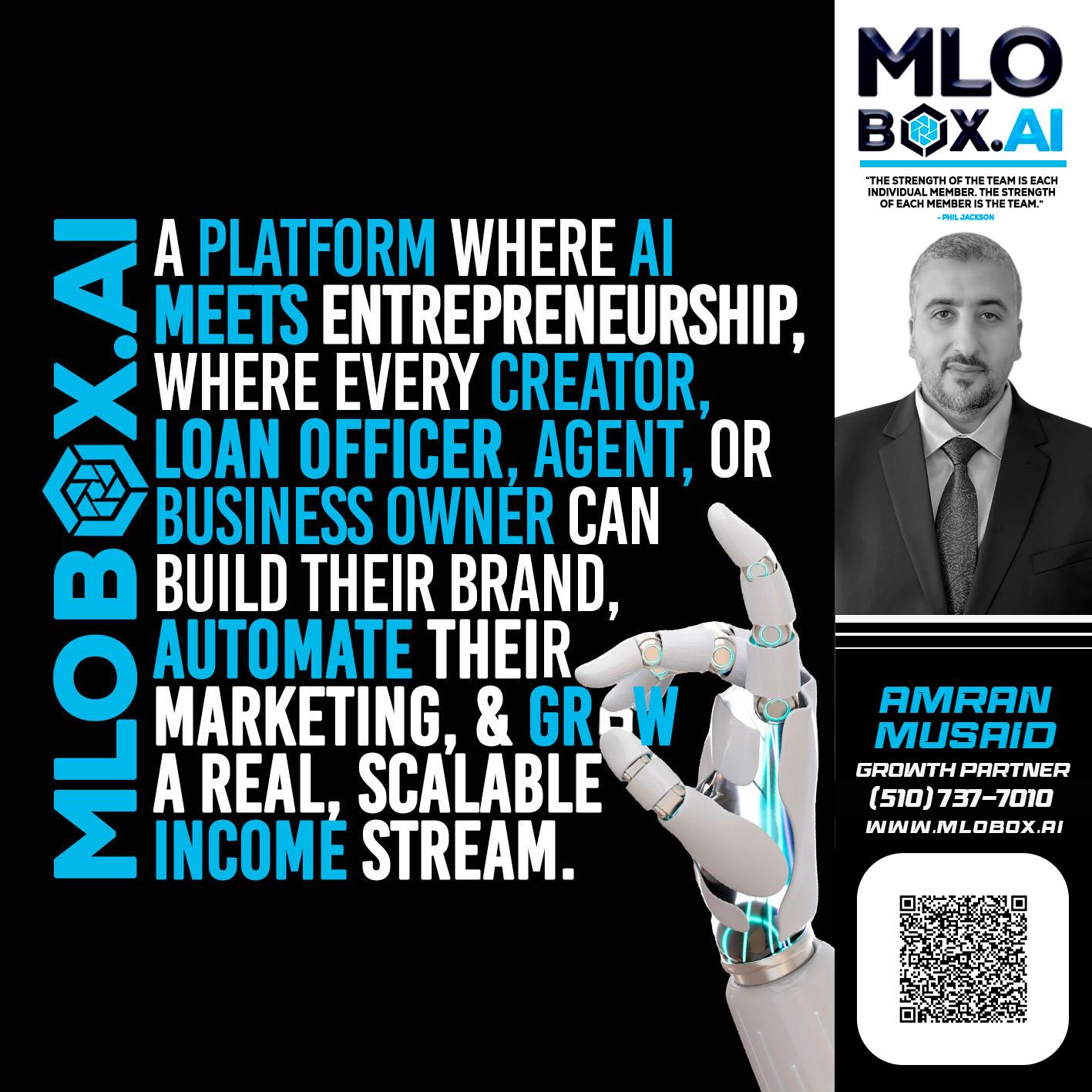 A PLATFORM - Amran Musaid -Mortgage Loan Officer
