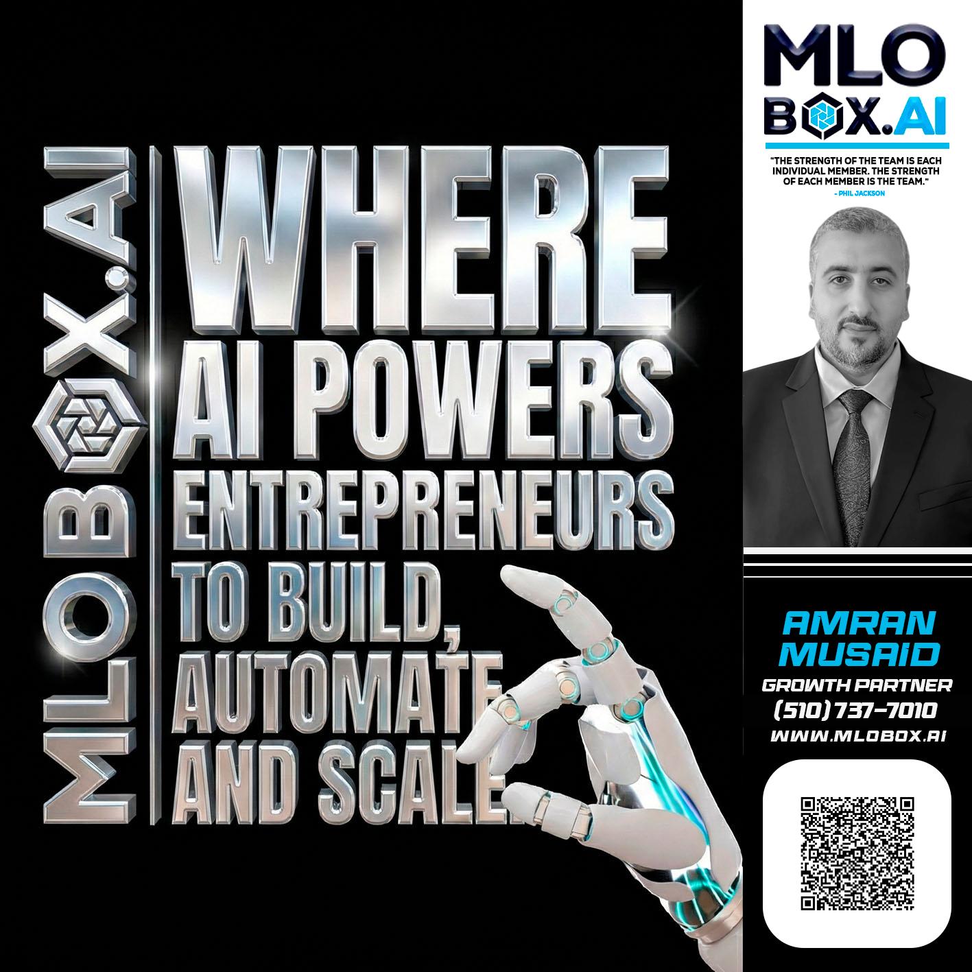 WHERE AI POWERS - Amran Musaid -Mortgage Loan Officer