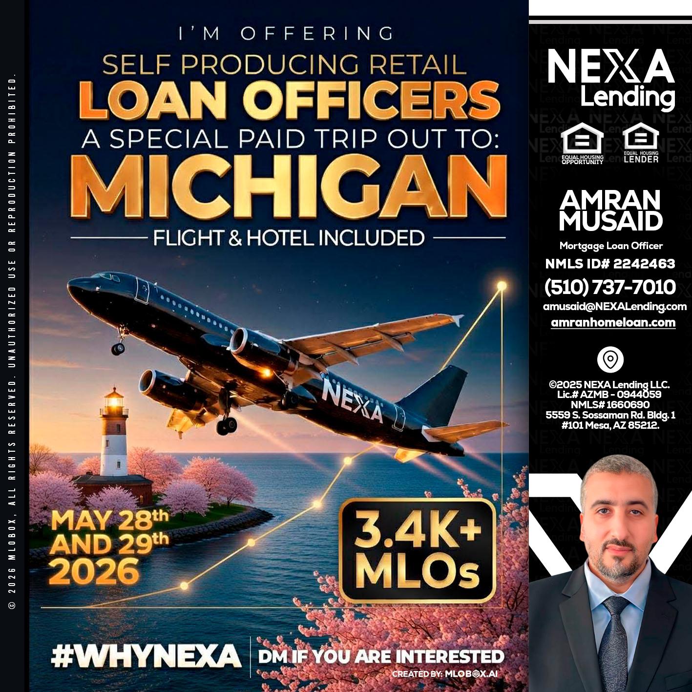 MICHIGAN TRIP - Amran Musaid -Mortgage Loan Officer