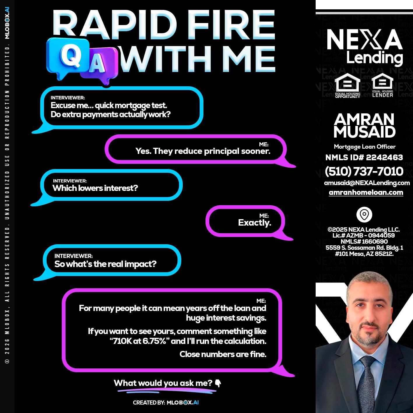 RAPID QA - Amran Musaid -Mortgage Loan Officer