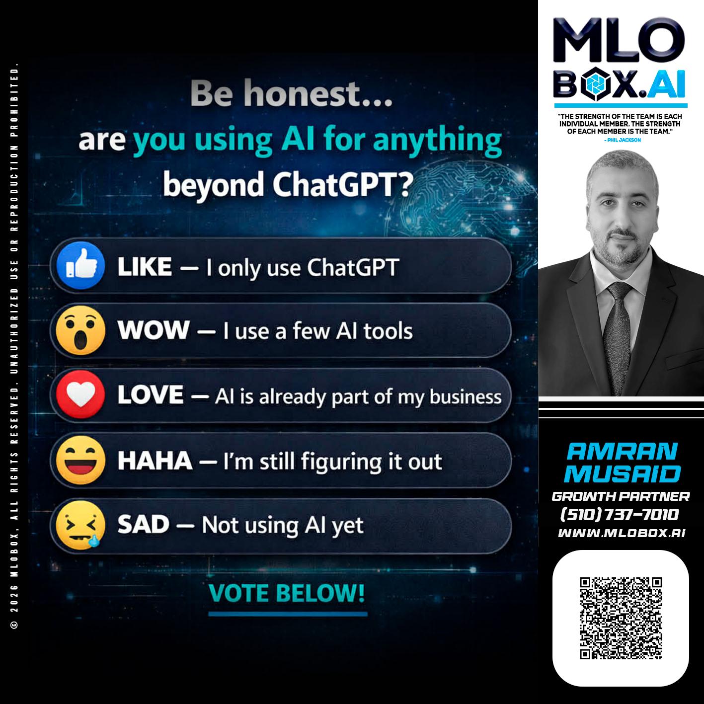 BE HONEST - Amran Musaid -Mortgage Loan Officer