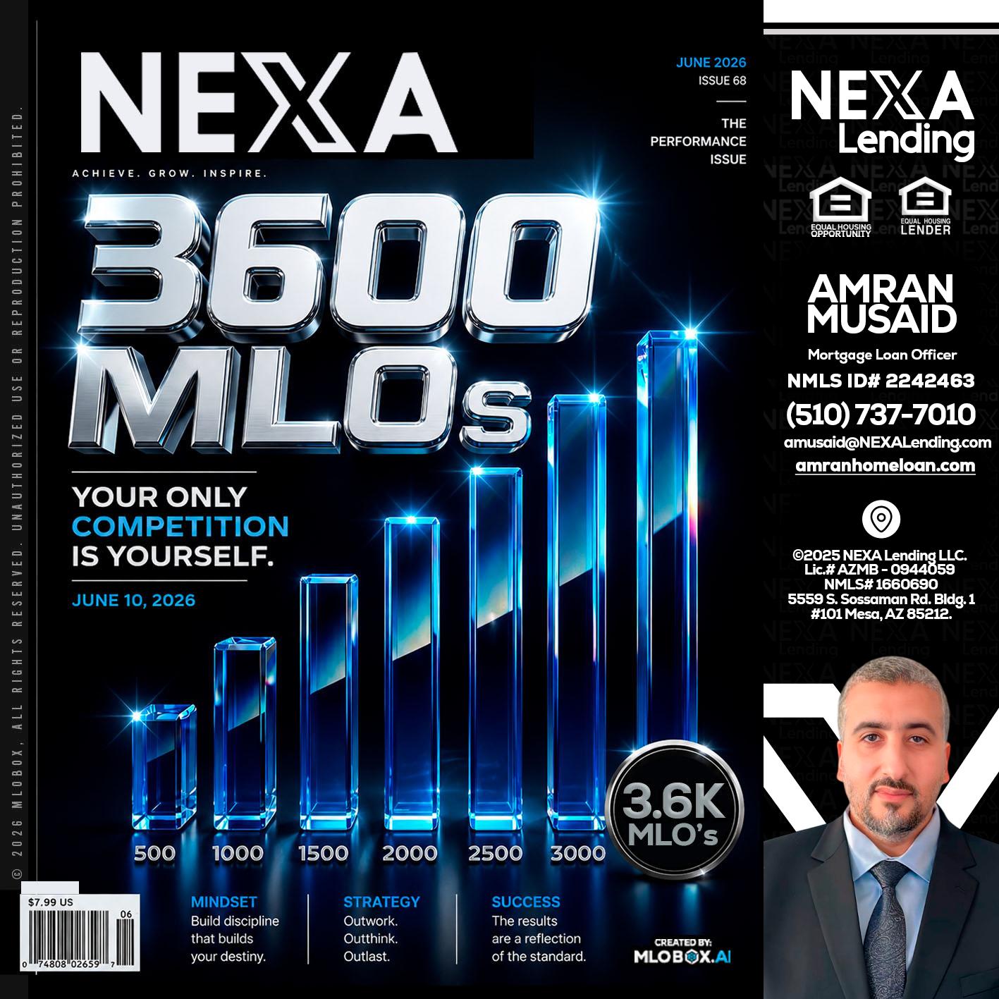 3600 MLOs - Amran Musaid -Mortgage Loan Officer