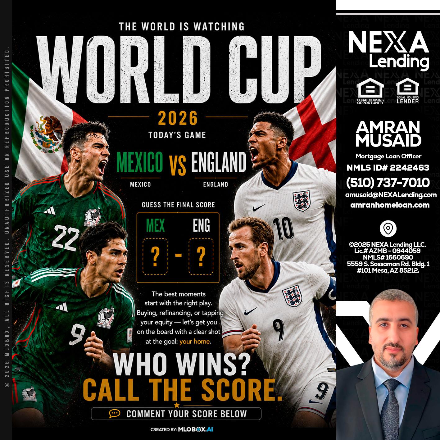 WHO'S WIN - Amran Musaid -Mortgage Loan Officer
